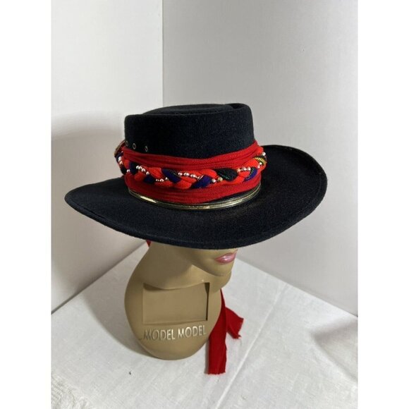 Vintage Pigalle XXXXX Black Mexican Hat - Picture 5 of 9